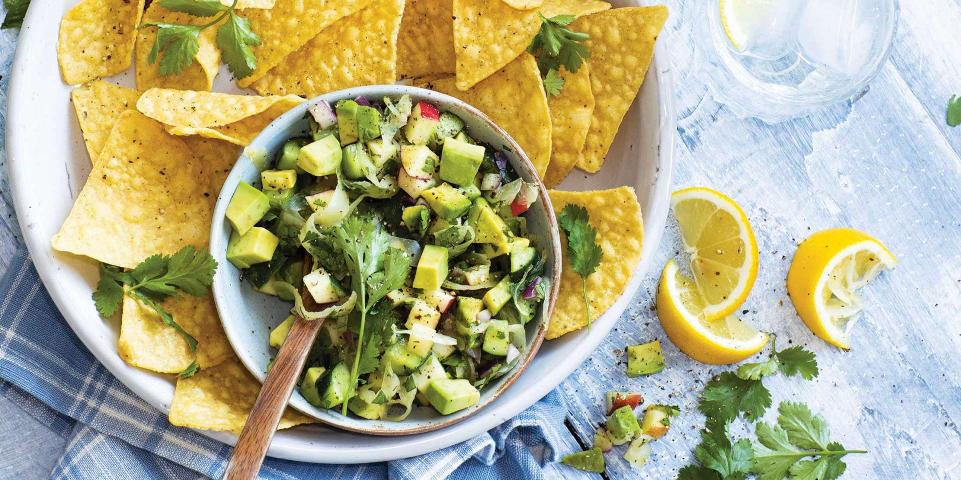 A cucumber-avocado dip that is perfect for Veganuary.